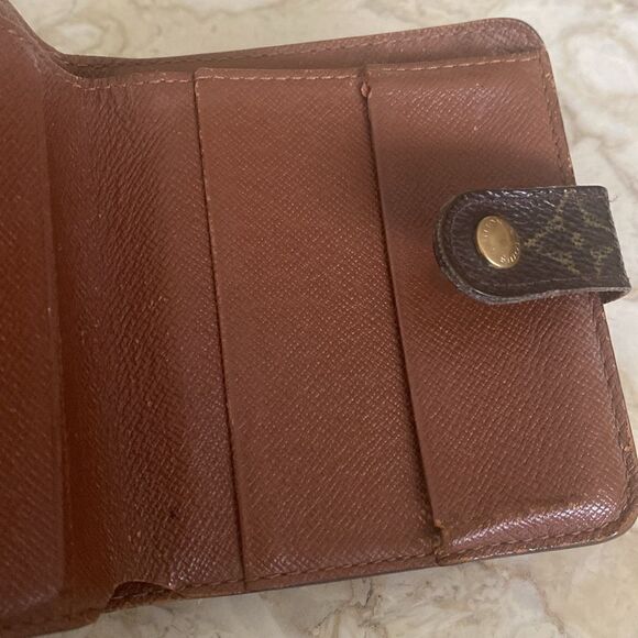 Louis Vuitton Monogram Compact Zip Bifold Wallet Authentic - Picture 12 of 17